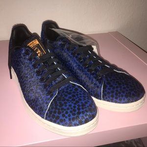 Stan Smith Adidas Blue Leopard